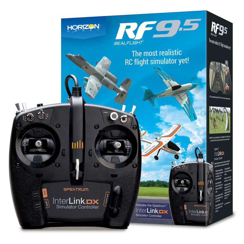 RealFlight 9.5 Sim w/Spektrum Controller